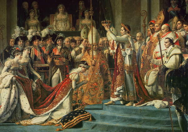 Плакат The Consecration of the Emperor Napoleon