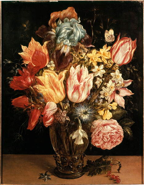 Плакат Bouquet of tulips
