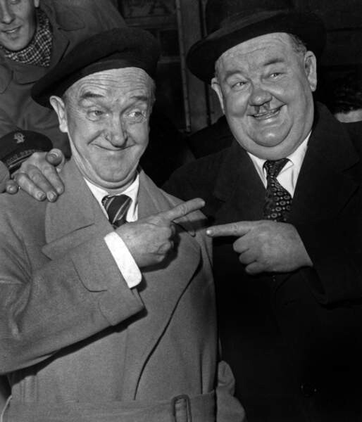 Poster Stan Laurel And Oliver Hard, 1947