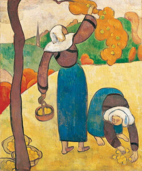 Плакат Breton peasants, c.1889