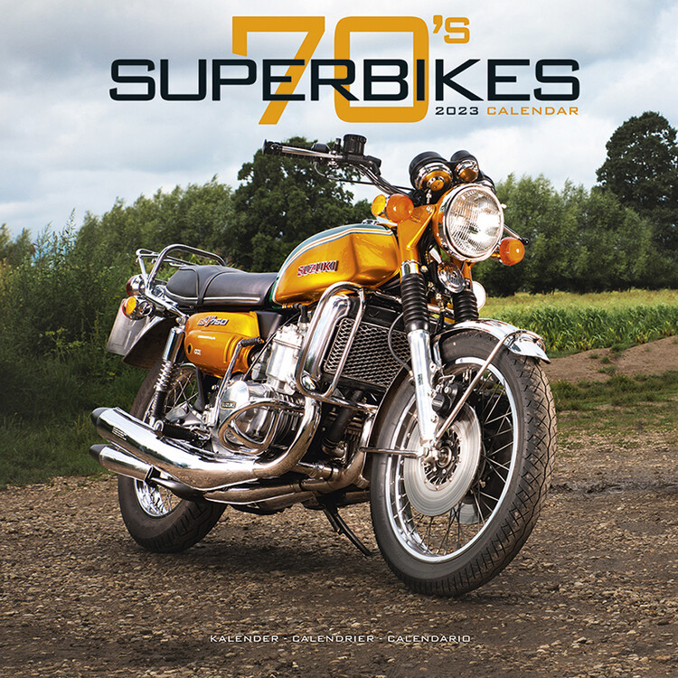 Calendar 2027 70'S Superbikes