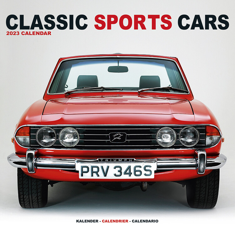 Календар 2027 Classic Sports Cars