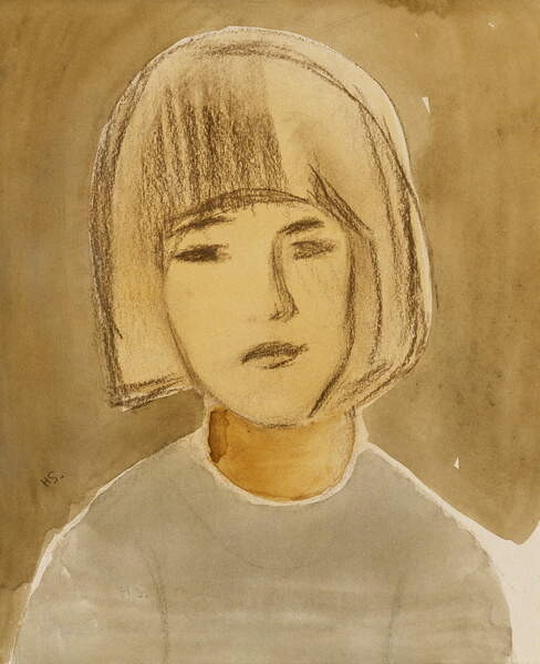 Принти на полотні Portrait of a Girl
