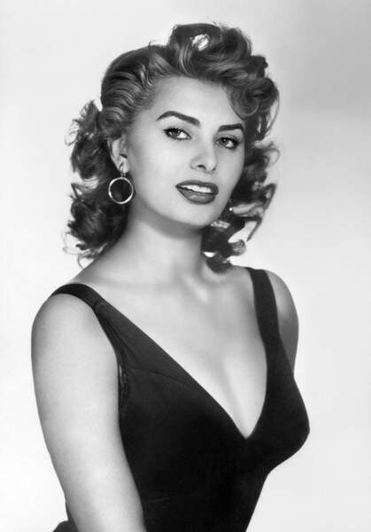 Принти на полотні Sophia Loren