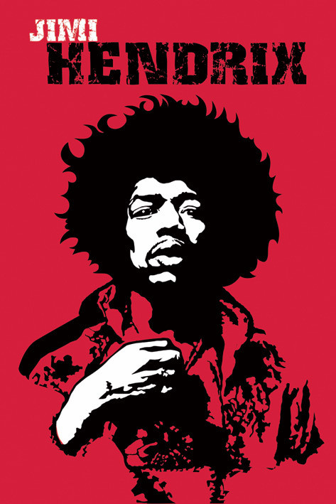 Jimi Hendrix - revolution Плакат, Постер | Продано на Europosters