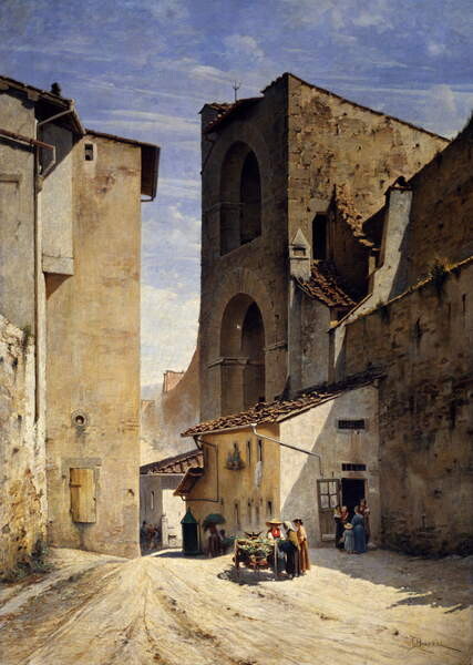 Плакат Porta San Niccolo in Florence