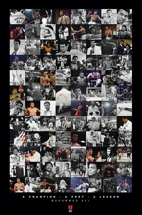 Poster Muhammad Ali - montage