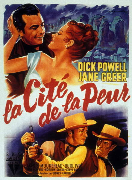 Плакат The City of Fear