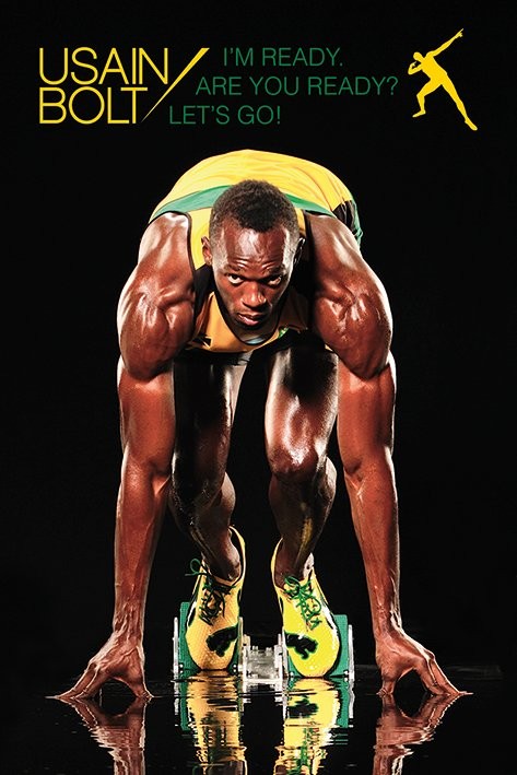Poster Usain Bolt - I'm ready
