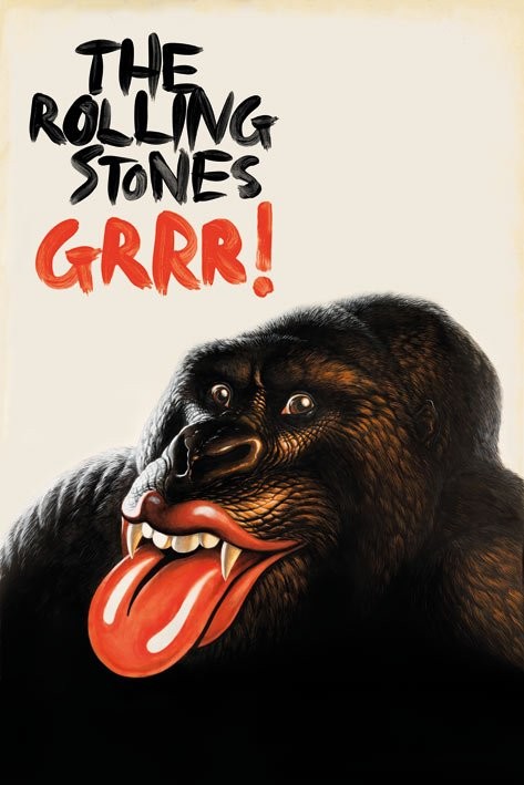 Poster Rolling Stones - grr !!!