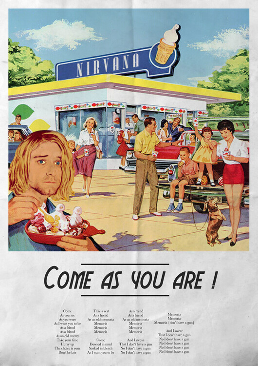 Плакат Ads Libitum - Come as you are