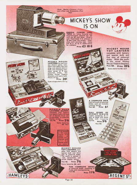 Плакат Hamleys Toy Shop catalogue, 1937