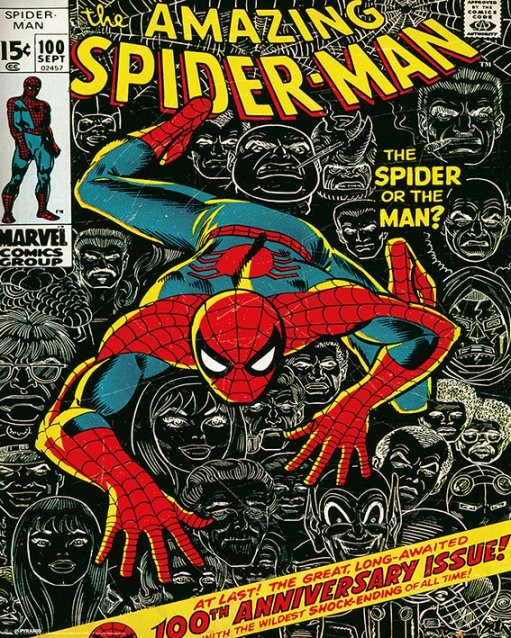 Poster MARVEL - spider-man cover