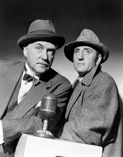 Принти на полотні SHERLOCK HOLMES Nigel Bruce and Basil Rathbone