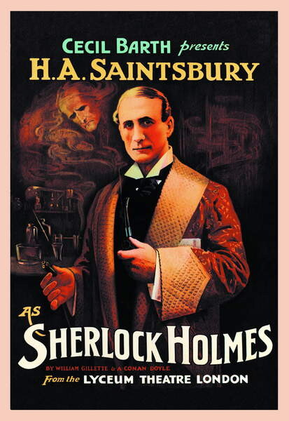 Плакат Sherlock Holmes