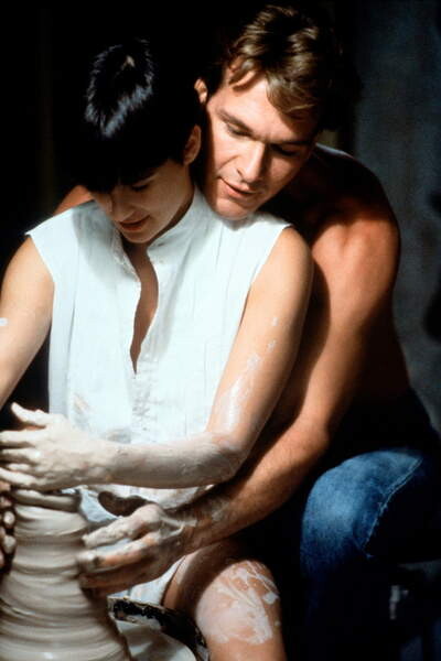 Принти на полотні Demi Moore And Patrick Swayze