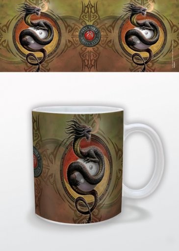 Caneca Fantasy - Yin Yang Protector, Anne Stokes