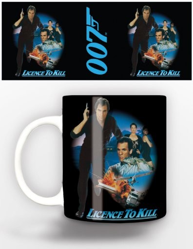 Mug James Bond - licence to kill