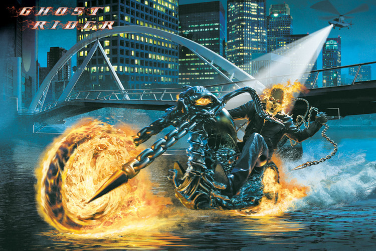 Juliste GHOST RIDER - riding