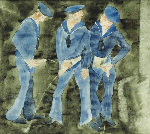 Плакат Three Sailors,