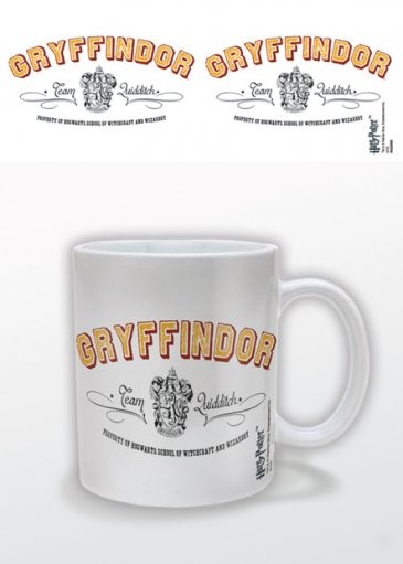 Mug Harry Potter - Gryffindor Team Quidditch