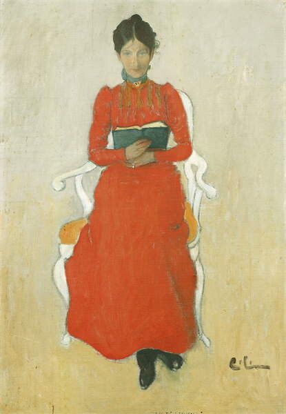 Плакат Portrait of Dora Lamm, c.1900