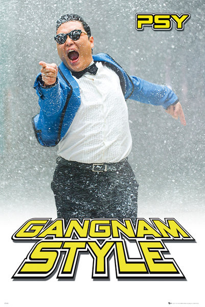Плакат PSY - gangnam snow