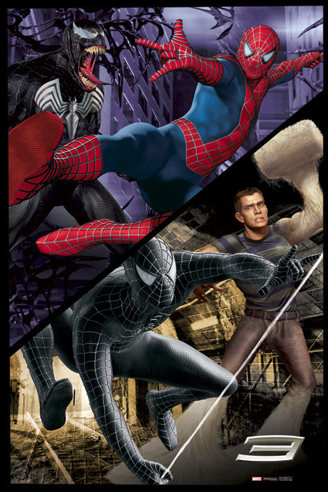 Плакат SPIDERMAN 3 - splitt