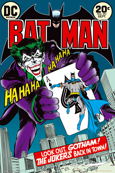 Poster BATMAN - jokers back