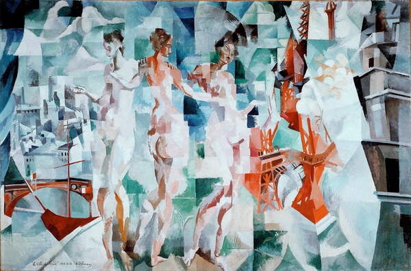 Αφίσα The City of Paris Painting