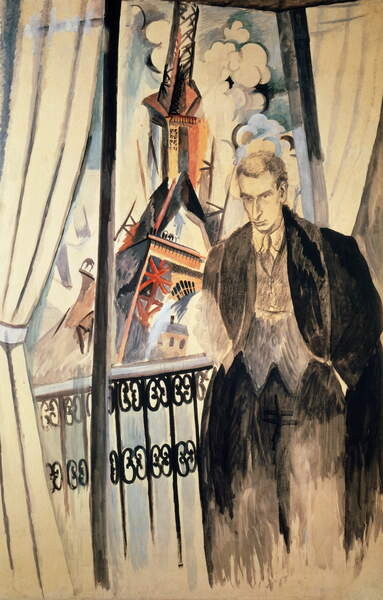 Плакат Portrait of Philippe Soupault