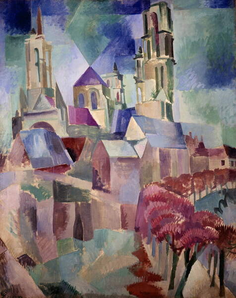 Плакат Les Tours de Laon Painting