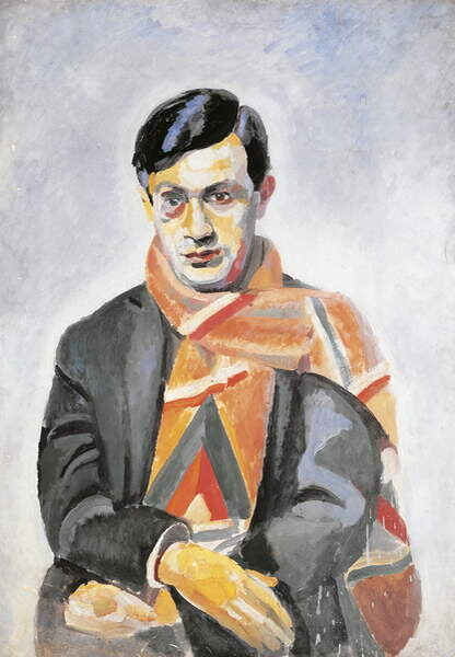 Принти на полотні Portrait of Tristan Tzara, 1923