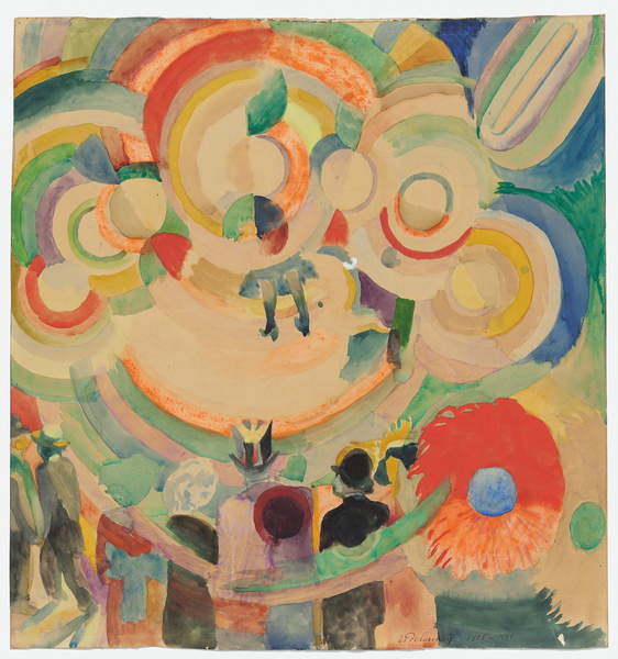Плакат Manège de Cochons, 1905-18 (gouache & w/c on paper)