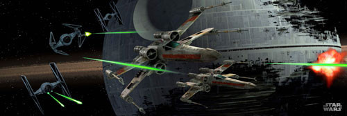 Плакат STAR WARS - death star