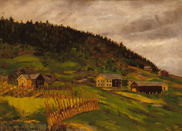 Плакат Hegge in Valdres