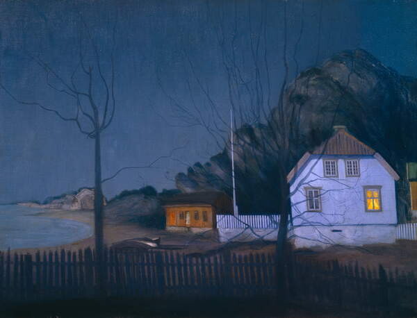 Плакат The mansion and the small holder