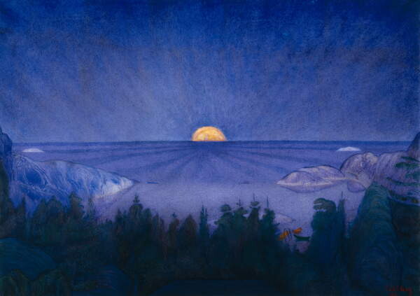 Плакат Moon rise, 1919