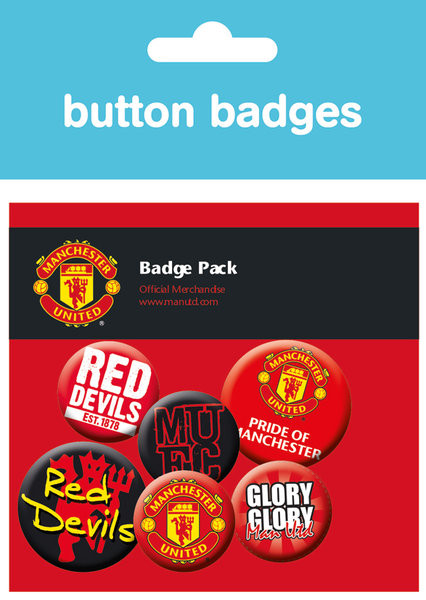 Merkkisetti MANCHESTER UNITED – crests