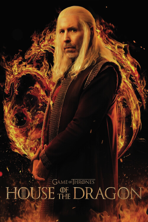 Наклейка House of Dragon - Viserys Targaryen