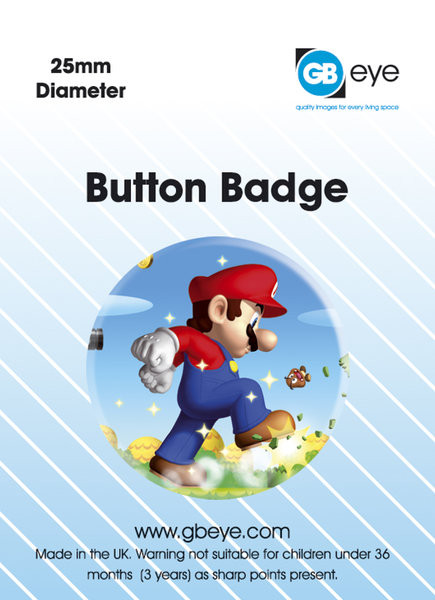 Badge NINTENDO - mario scene