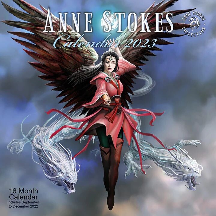 Календар 2027 Anne Stokes