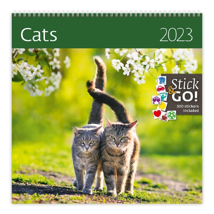 Koledar 2027 Cats