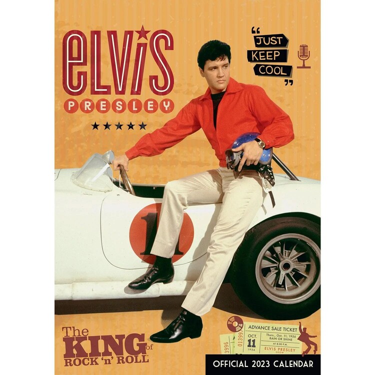 Календар 2027 Elvis