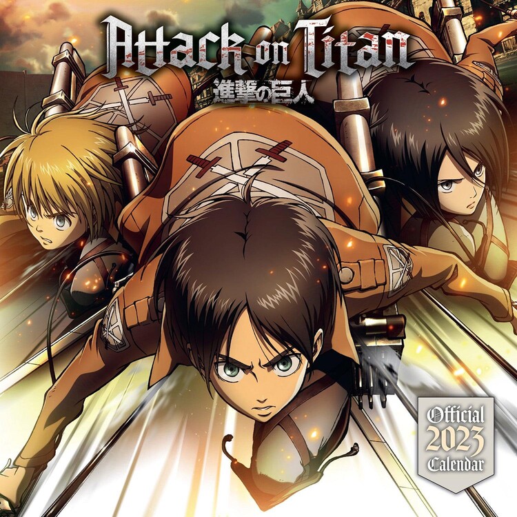 Calendar 2023 Attack On Titan