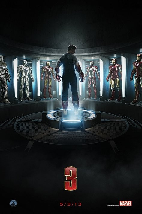 Плакат IRON MAN 3 - teaser