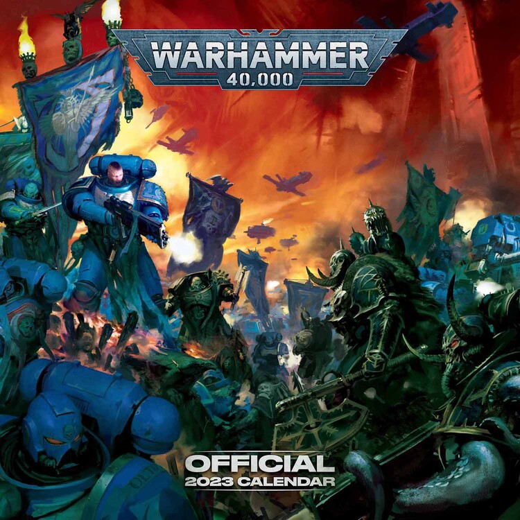 Calendar 2027 Warhammer 40k