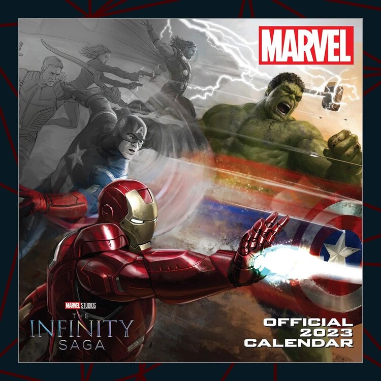 Calendário 2027 Marvel Comics