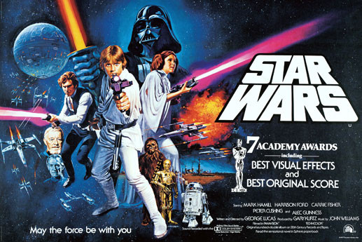 Плакат STAR WARS - a new hope