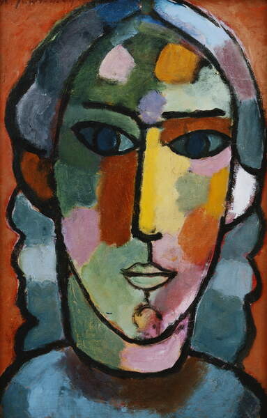 Плакат Head of Girl;